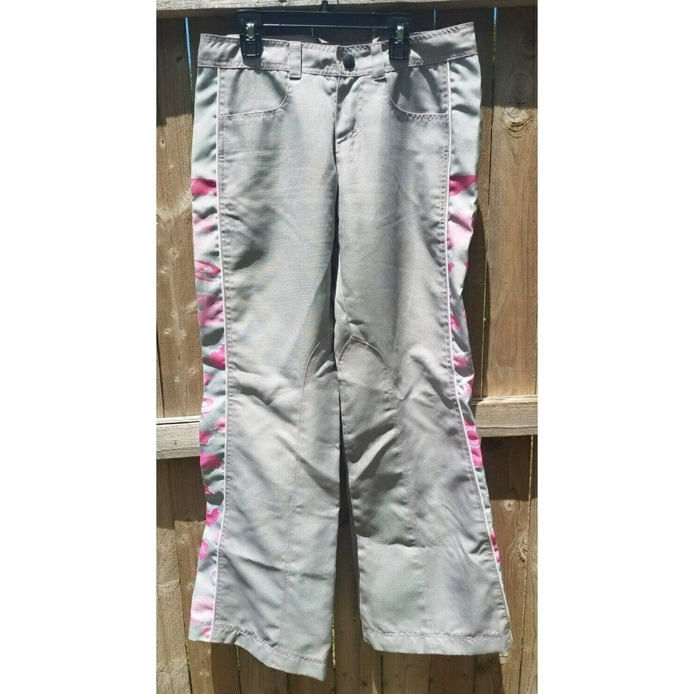 024 Juniors Size 9 Pants Elektra MX.Com Motocross Racing Pink & Gray